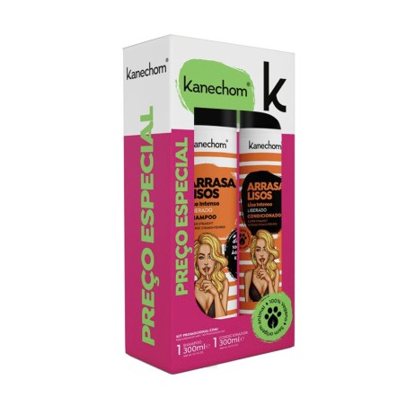 Kanechom, Promopack Sham. 300ml + Cond. 300ml Arrasa Lisos