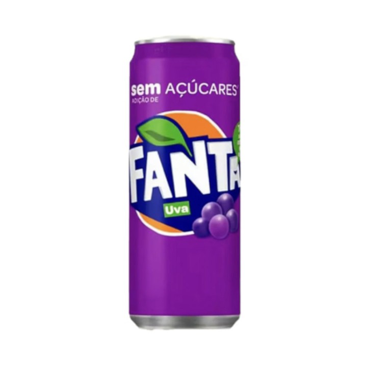 Fanta, Traube/Uva ohne Zucker 330ml