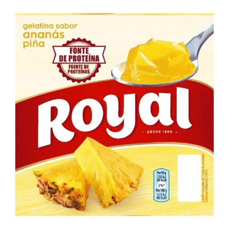 ROYAL, Gelatina Ananas 140g (2x57g)