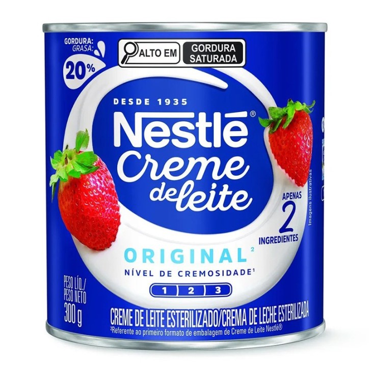 NESTLÉ, Creme de Leite Original 300g NESTLÉ, Creme de Leite Original 300g