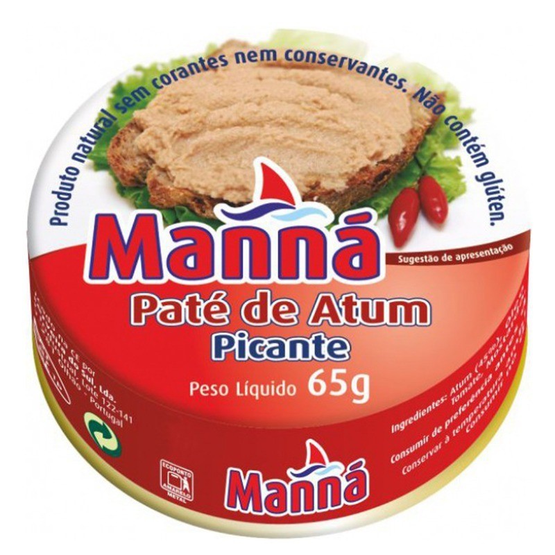 Manna, Pate de Atum 65g