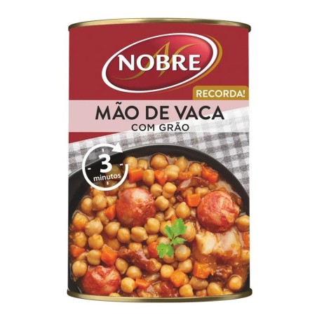NOBRE, MAO DE VACA COM GRAO 420g