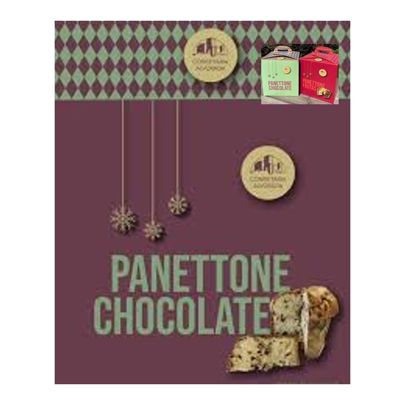 Confeitaria Alvorada, Panettone Chocolate 500g