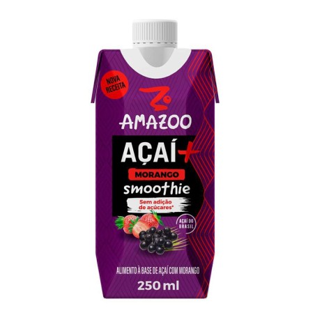AMAZOO, Smoothie Açai com Morango 250ml