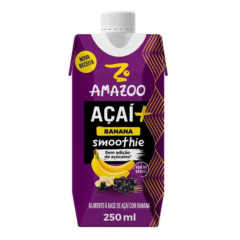AMAZOO, Smoothie Açai com Banana 250ml