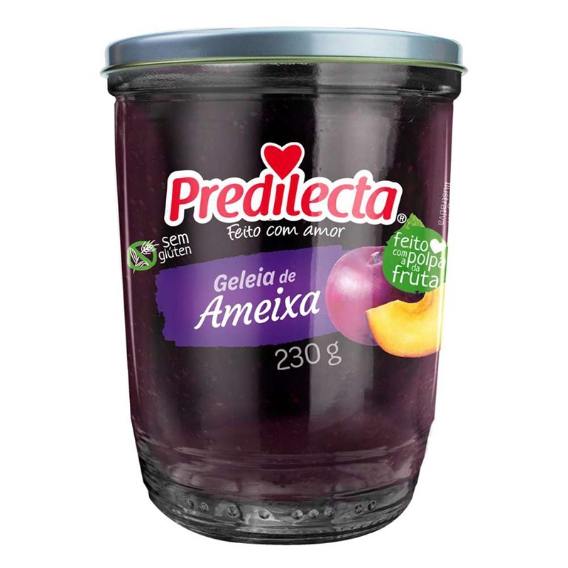PREDILECTA, Geléia de  Ameixa 230g