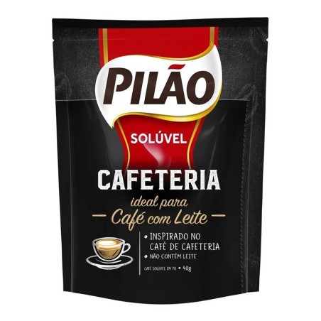 Pilao, Cafe Soluvel em Po Cafeteria 40g