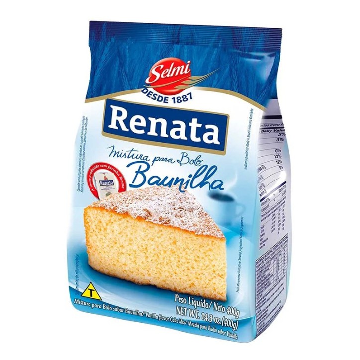 RENATA, Mistura para Bolo de Baunilha 400g RENATA, Mistura para Bolo de Baunilha 400g