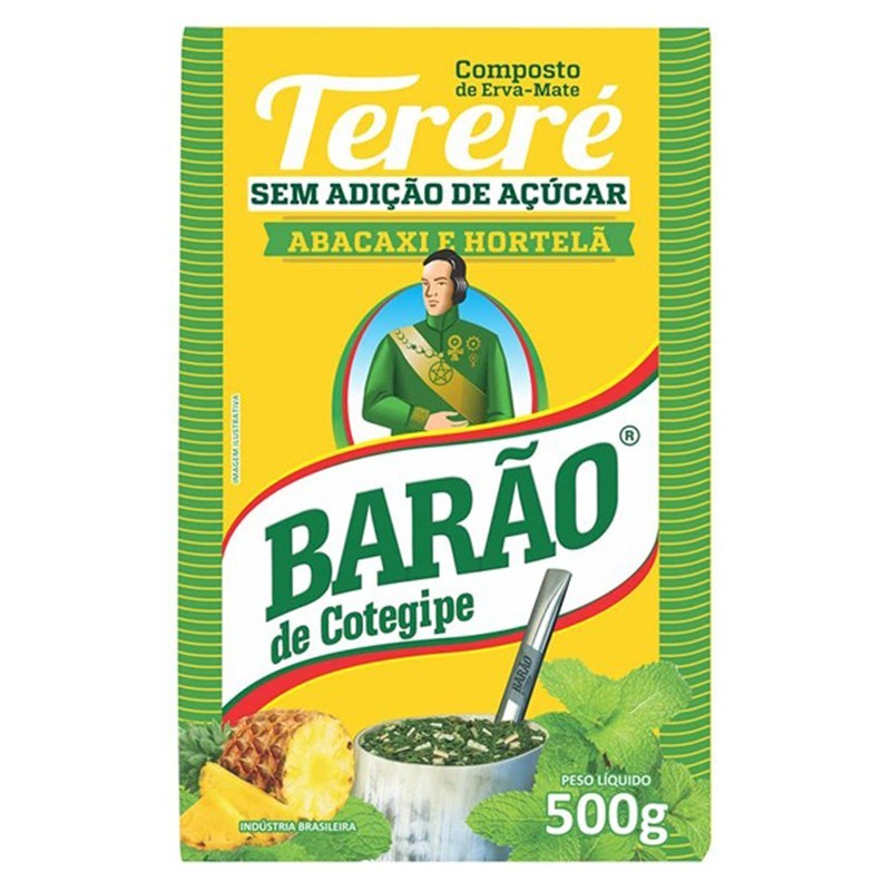 Barao de Cotegipe, Erva Terere Abacaxi Hortela 500g