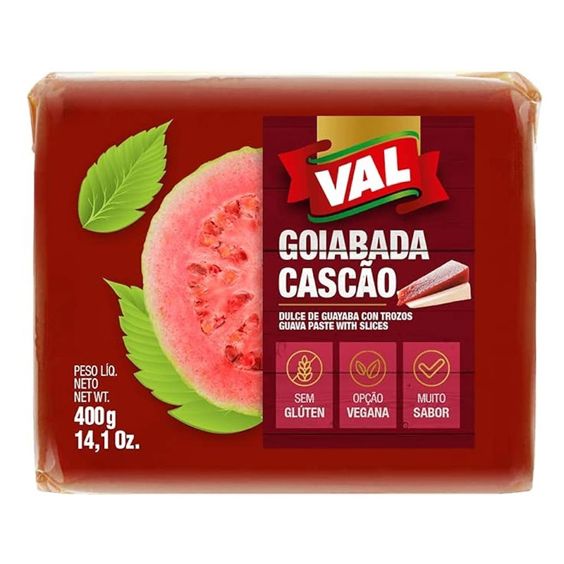 VAL, Goiabada Cascao 400g
