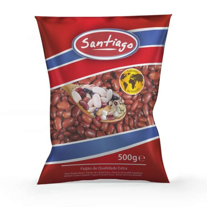 SANTIAGO, Feijão Vermelho 500g SANTIAGO, Feijão Vermelho 500g