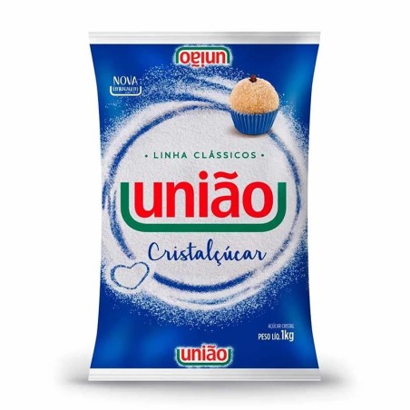 UNIÃO, Açucar de Cana Cristal 1kg