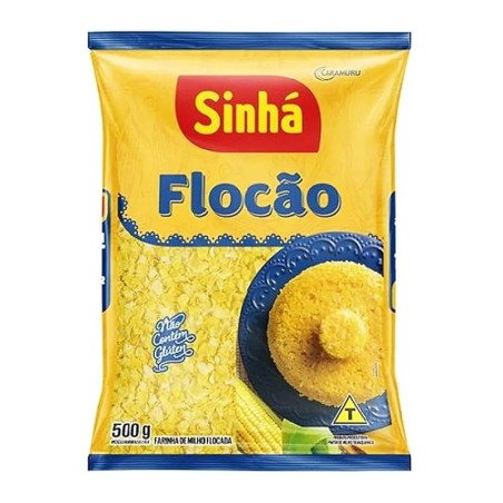 Sinha, Flocao de Milho Salgado 500g
