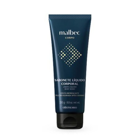 Boticario, Gel de Banho Cabelo e Corpo Malbec Club 250g
