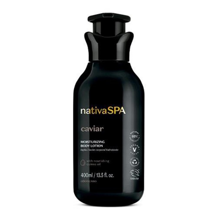 Boticario, Locao Hidratante Nativa Spa Caviar 400ml