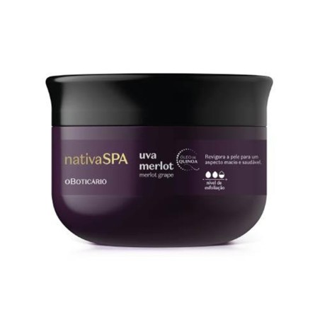 Boticario, Esfoliante Corporal Nativa Spa Uva Merlot 180g