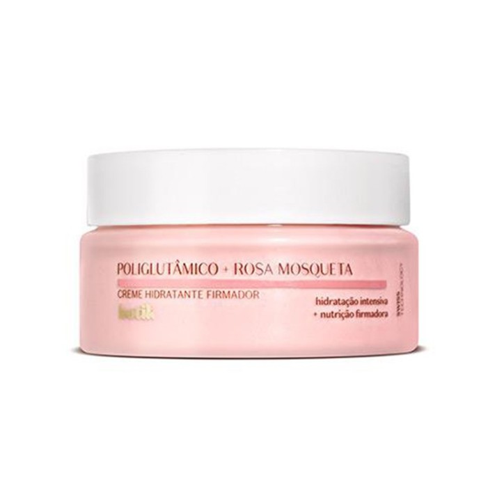 Boticario, Creme Hidratante Firmador Poliglutamico + Rosa Mosqueta Botik 50g