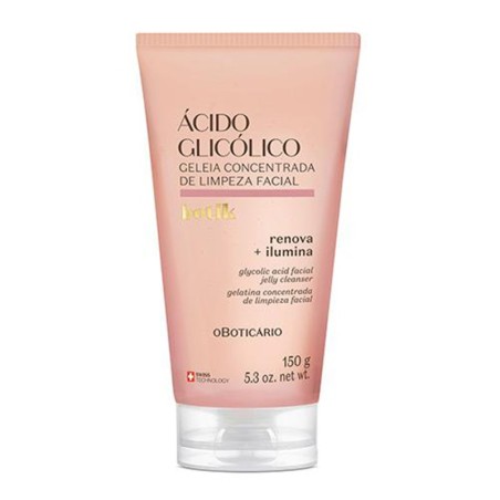 Boticario, Geleia Concentrada de Limpeza Facial Acido Glicolico Botik 150g