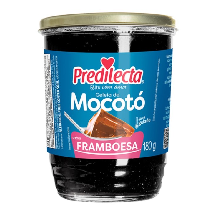 PREDILECTA, Geleia de Mocotó Framboesa 180g
