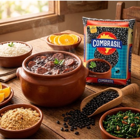 COMBRASIL, Feijao Preto 1kg