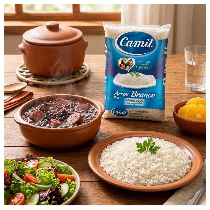 CAMIL, Arroz Branco 1kg