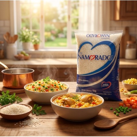 Namorado, Arroz Branco 1kg
