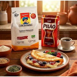 DA TERRINHA, Goma Pronta para Tapioca 500g