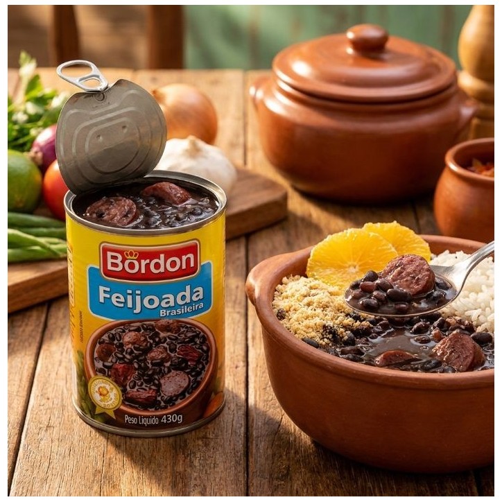 Bordon, Feijoada Brasileira 430g