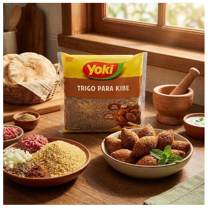 YOKI, Trigo para Quibe 500g YOKI, Trigo para Quibe 500g