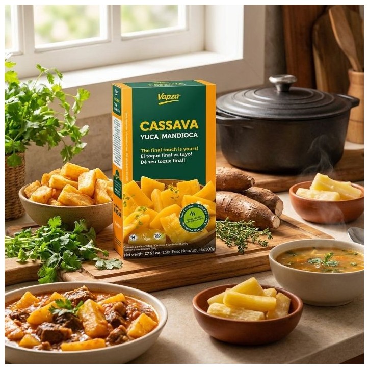Vapza, Cassava Yuca Mandioca 500g