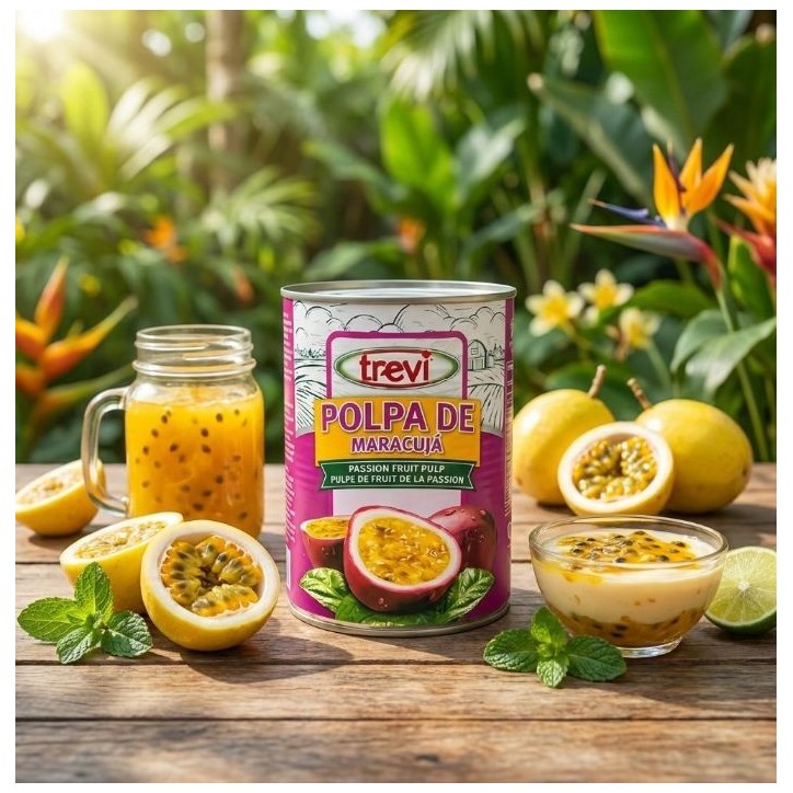 Trevi, Polpa de Maracuja 565g