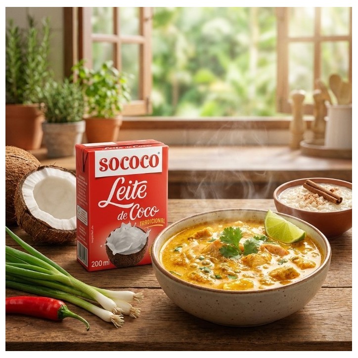 Sococo, Leite de Coco 200ml