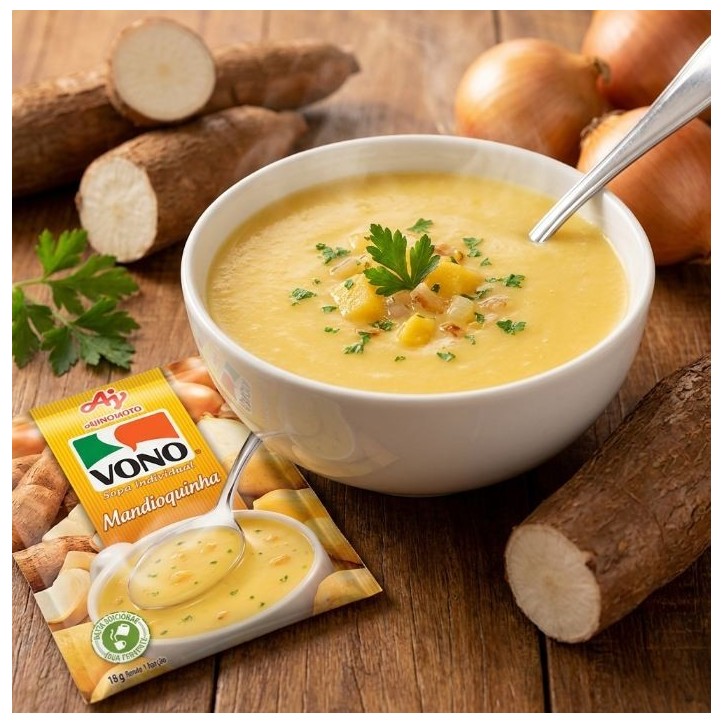 Ajinomoto, Vono Mandioquinha com Cebola e Salsa 17g Ajinomoto, Vono Mandioquinha com Cebola e Salsa 17g