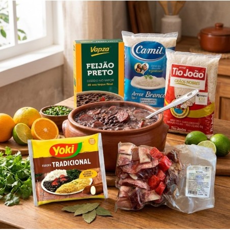 Vapza, Feijao Preto Cozido no Vapor 500g