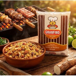 Granfino, Farinha Mandioca Grossa 1kg