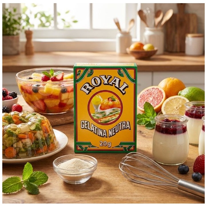 ROYAL, Gelatina Neutra 20g