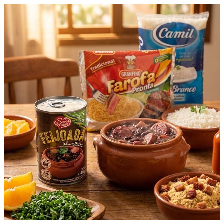 Sabor A Mundo, Feijoada Brasileira 415g