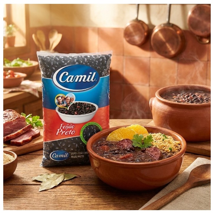 Camil, Feijao Preto 1kg