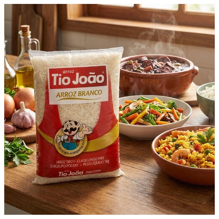 TIO JOAO, Arroz Branco 1kg