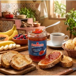 PREDILECTA, Geléia de Mocotó, natural vitaminada 180g