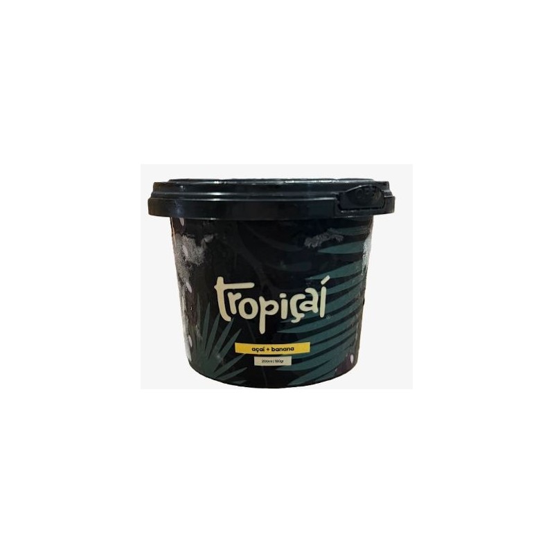 TROPICAI, Açaí Guarana e Banana 200ml