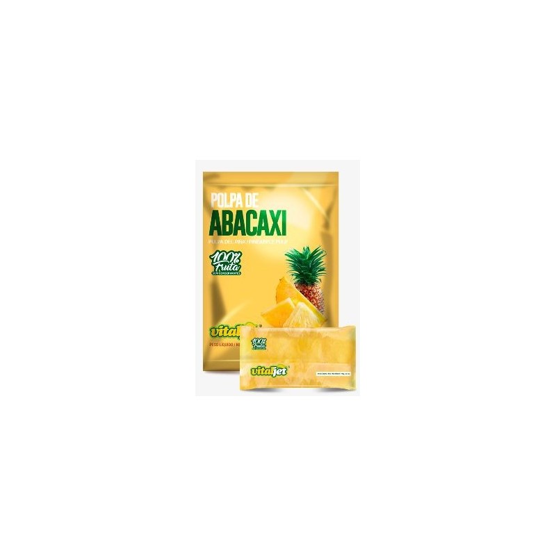 VITAJET, Polpa de Abacaxi 4x100g