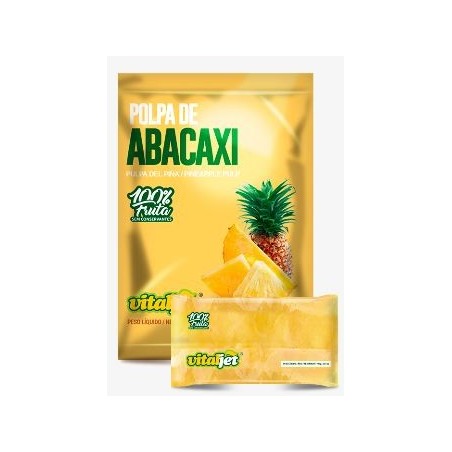 VITAJET, Polpa de Abacaxi 4x100g