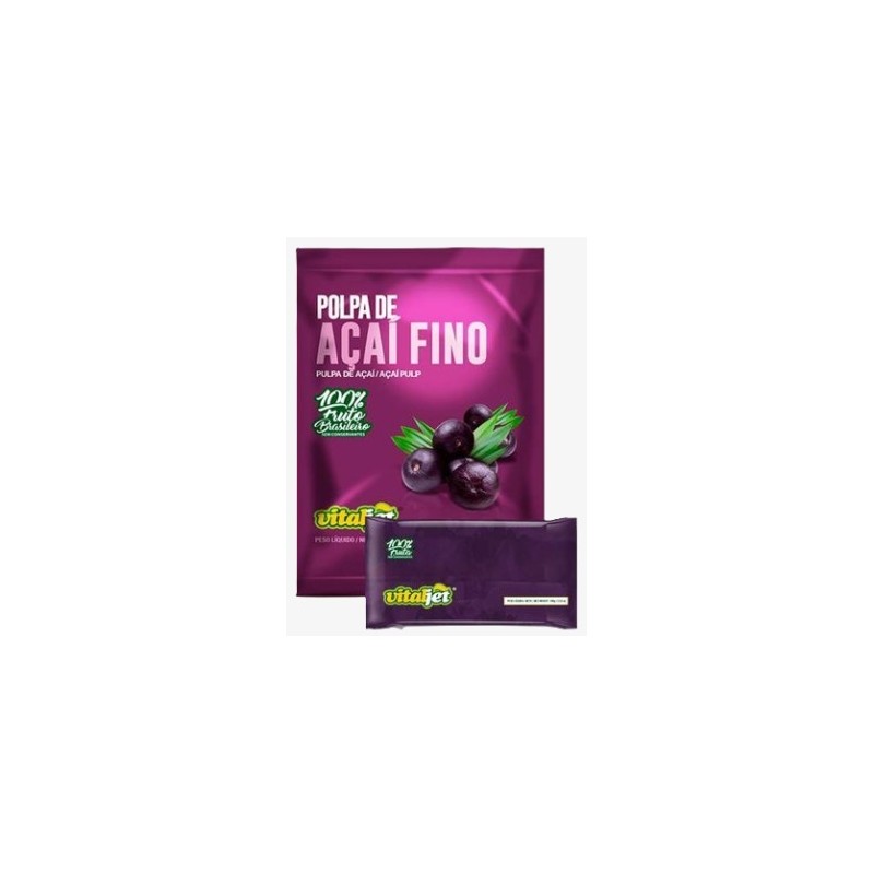 VITAJET, Polpa de Acai 4x100g