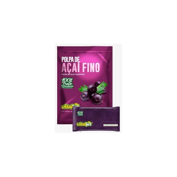 VITAJET, Polpa de Acai 4x100g