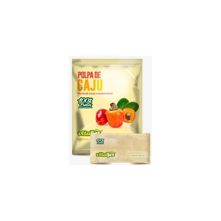VITAJET, Polpa de Caju 4x100g