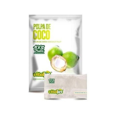 VITAJET, Polpa de Coco 4x100g