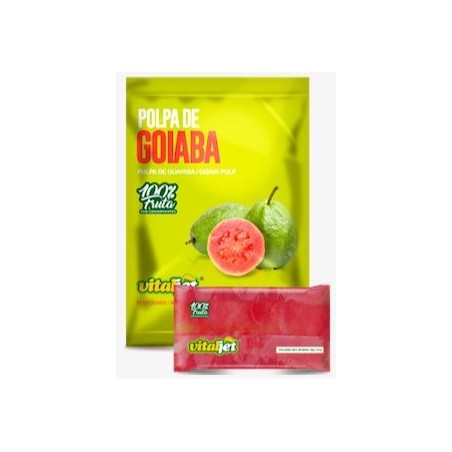 VITAJET, Polpa de Goiaba 4x100g
