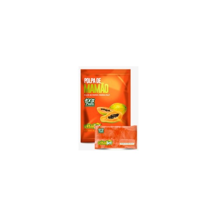 VITAJET, Polpa de Mamao 4x100g