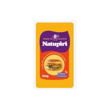 Natupiri, Queijo Cremoso Cheddar 300g